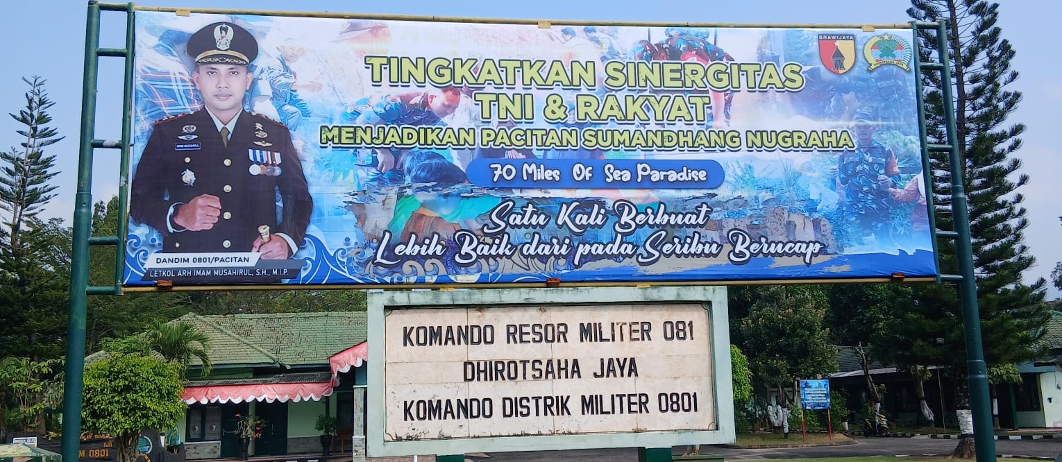 Makodim Pacitan Penjaga Marwah Literasi: Mencoba Tidak Hanyut