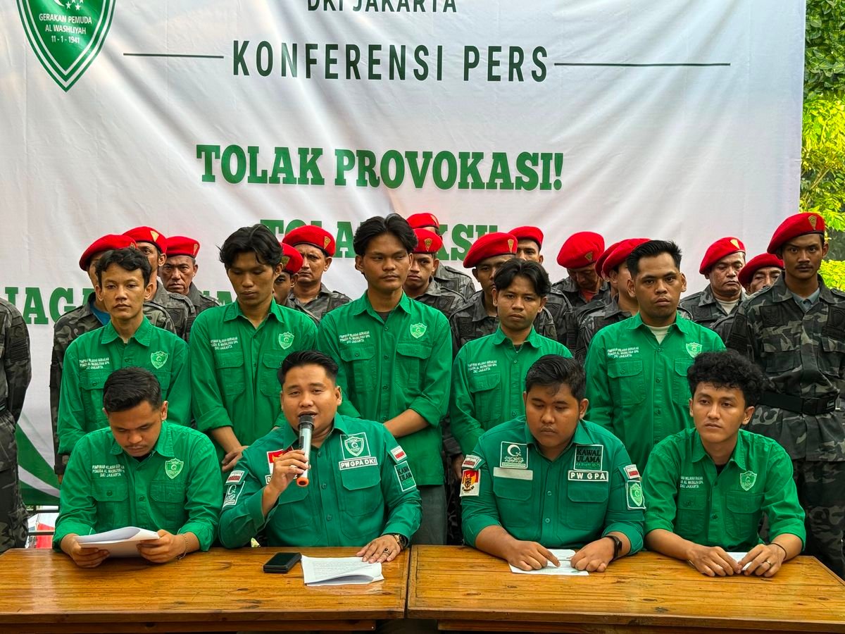 GP Al Washliyah DKI Tolak Rencana Aksi 27 Agustus di Depan DPR/MPR
